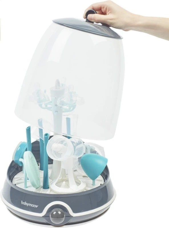 Babymoov Turbo Steam+ Elektrische Stoom Sterilisator A003110 Babymoov Turbo Steam+ Elektrische Stoom Sterilisator A003110 -babybenodigdheden babymoov turbo steam elektrische stoom sterilisator 5