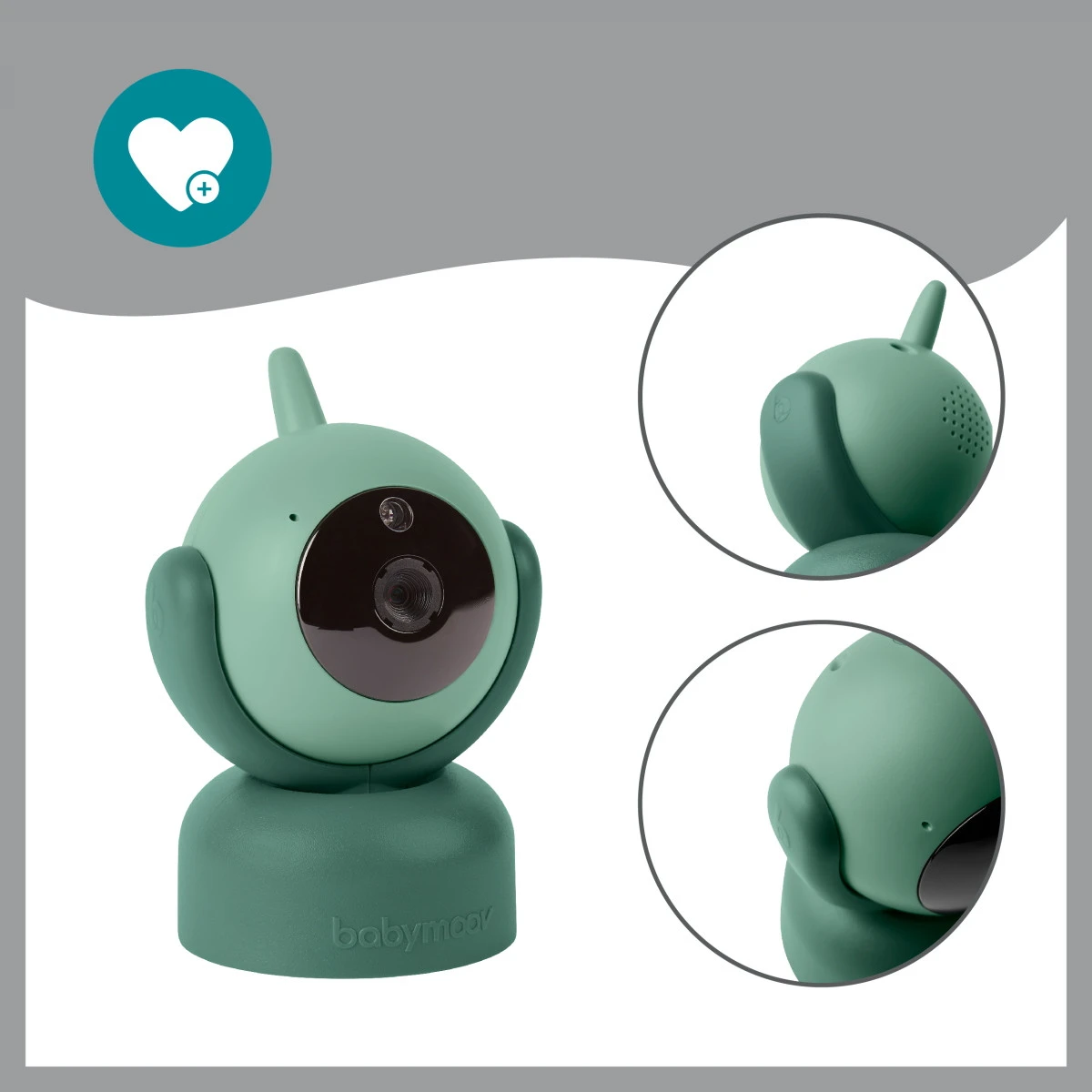 Babymoov Yoo Master 3,5 Inch 360° Beeldbabyfoon A014425 Babymoov Yoo Master 3,5 Inch 360° Beeldbabyfoon A014425 -babybenodigdheden babymoov yoo master 360 beeldbabyfoon a014425 2