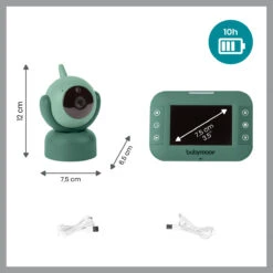 Babymoov Yoo Master 3,5 Inch 360° Beeldbabyfoon A014425 8 Babymoov Yoo Master 3,5 Inch 360° Beeldbabyfoon A014425 -babybenodigdheden babymoov yoo master 360 beeldbabyfoon a014425 7