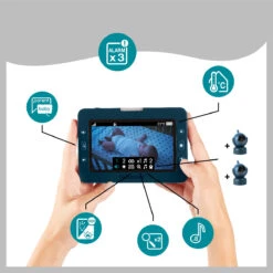 Babymoov Yoo Master Plus 5 Inch 360° Beeldbabyfoon A014426 -babybenodigdheden babymoov yoo master plus 360 beeldbabyfoon a014426 7