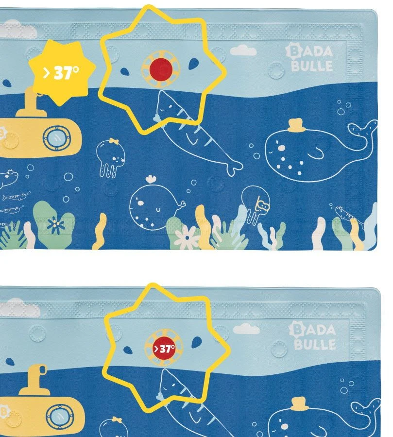 Badabulle Badmatje met Temperatuurindicator B023016 Badabulle Badmatje Met Temperatuurindicator B023016 -babybenodigdheden