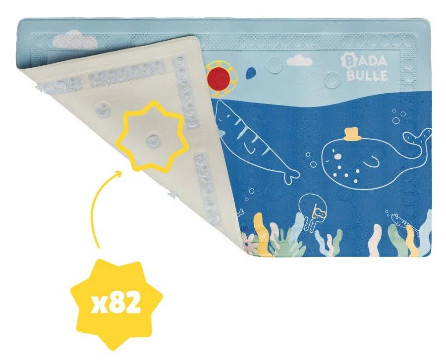 Badabulle Badmatje met Temperatuurindicator B023016 Badabulle Badmatje Met Temperatuurindicator B023016 -babybenodigdheden