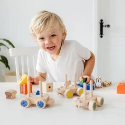 Bambolino Toys Nijntje Houten Blokkentrein 17065 -babybenodigdheden bambolino toys nijntje houten blokkentrein 17065 lifestyle