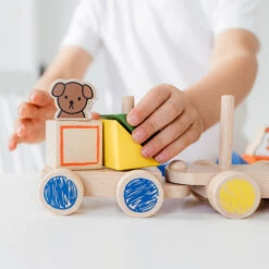 Bambolino Toys Nijntje Houten Blokkentrein 17065 -babybenodigdheden bambolino toys nijntje houten blokkentrein 17065 lifestyle 2