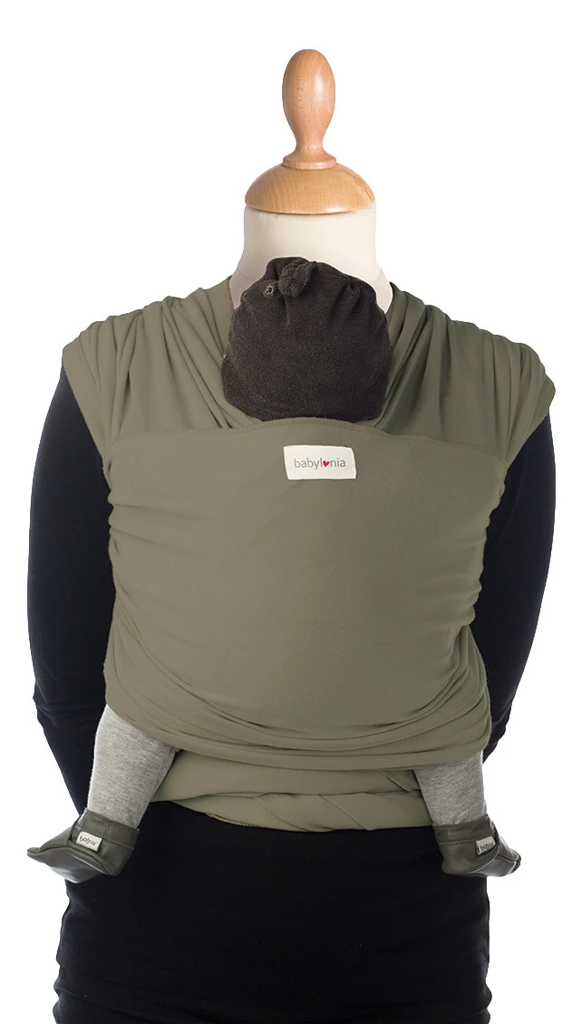 Babylonia Tricot-Slen Bamboo Khaki Green Draagdoek BDDTSB_1_707 Babylonia Tricot-Slen Bamboo Khaki Green Draagdoek BDDTSB_1_707 -babybenodigdheden bddts 707 lr clipped rev 1