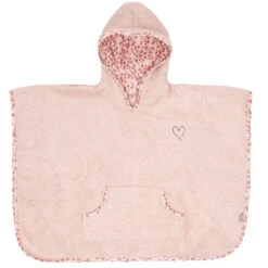 Bébé-jou Bebe-Jou Leopard Pink Poncho 3017123