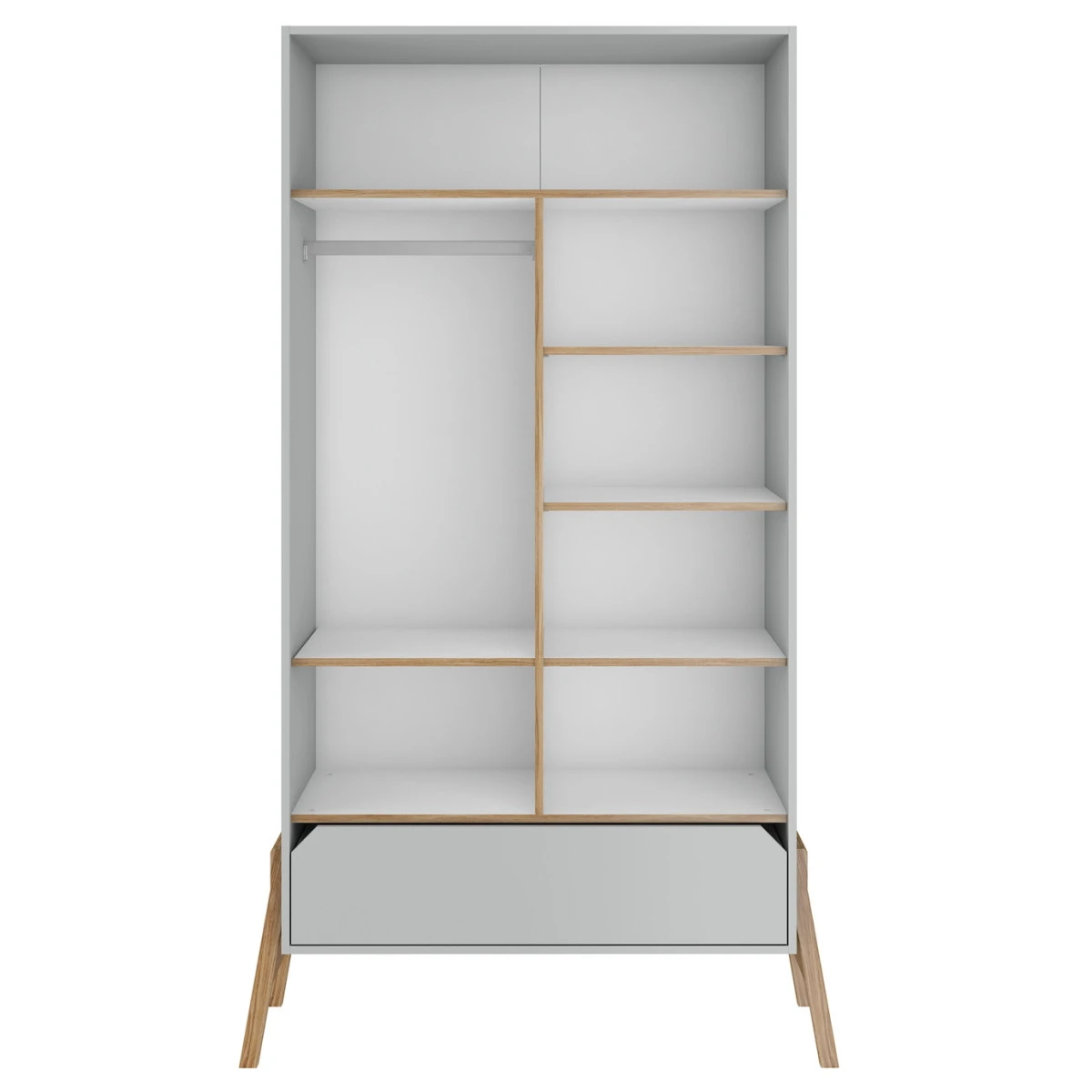 Bellamy Lotta Grey Babykamer: Ledikant/Juniorbed, Commode en 2-Deurskast Bellamy Lotta Grey Babykamer: Ledikant/Juniorbed, Commode En 2-Deurskast -babybenodigdheden bellamy lotta grey 2 deurskast loszsz2d 2 1