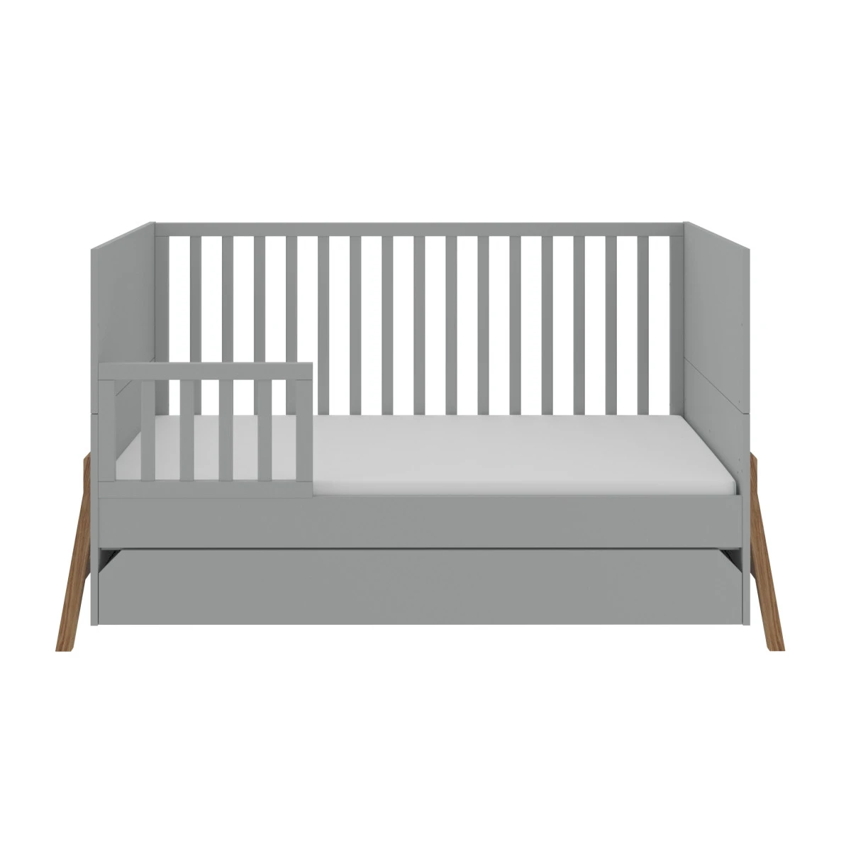 Bellamy Lotta Grey 70 X 140 Cm Ledikant/Juniorbed LOSZLO70 -babybenodigdheden
