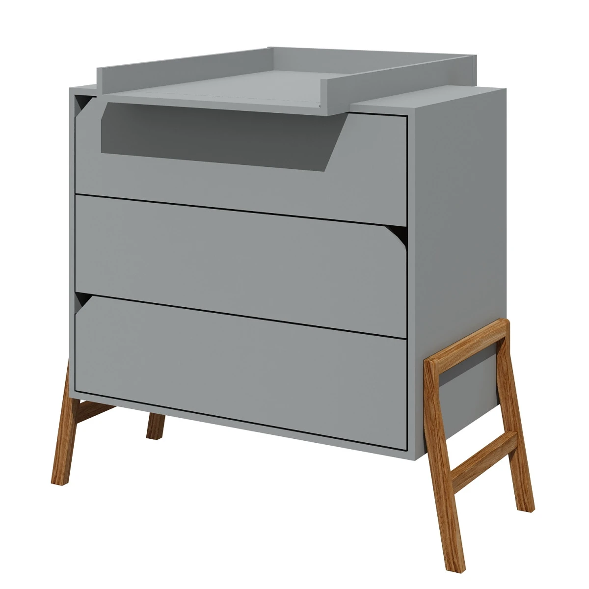 Bellamy Lotta Grey Commodeblad voor Commode Lotta LOSZPRZE Bellamy Lotta Grey Commodeblad Voor Commode Lotta LOSZPRZE -babybenodigdheden bellamy lotta grey commode loszkomo 3