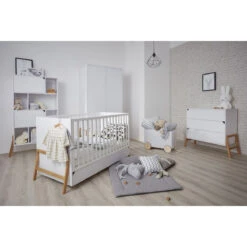 Bellamy Lotta Snow 2-Deurskast LOBISZ2D -babybenodigdheden bellamy lotta snow babykamer 1 2