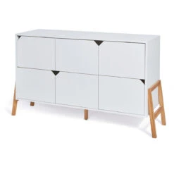 Bellamy Lotta Snow Commode Met 6 Lades LOBIKO6S 3 Bellamy Lotta Snow Commode Met 6 Lades LOBIKO6S -babybenodigdheden bellamy lotta snow commode met 6 lades lobiko6s 2