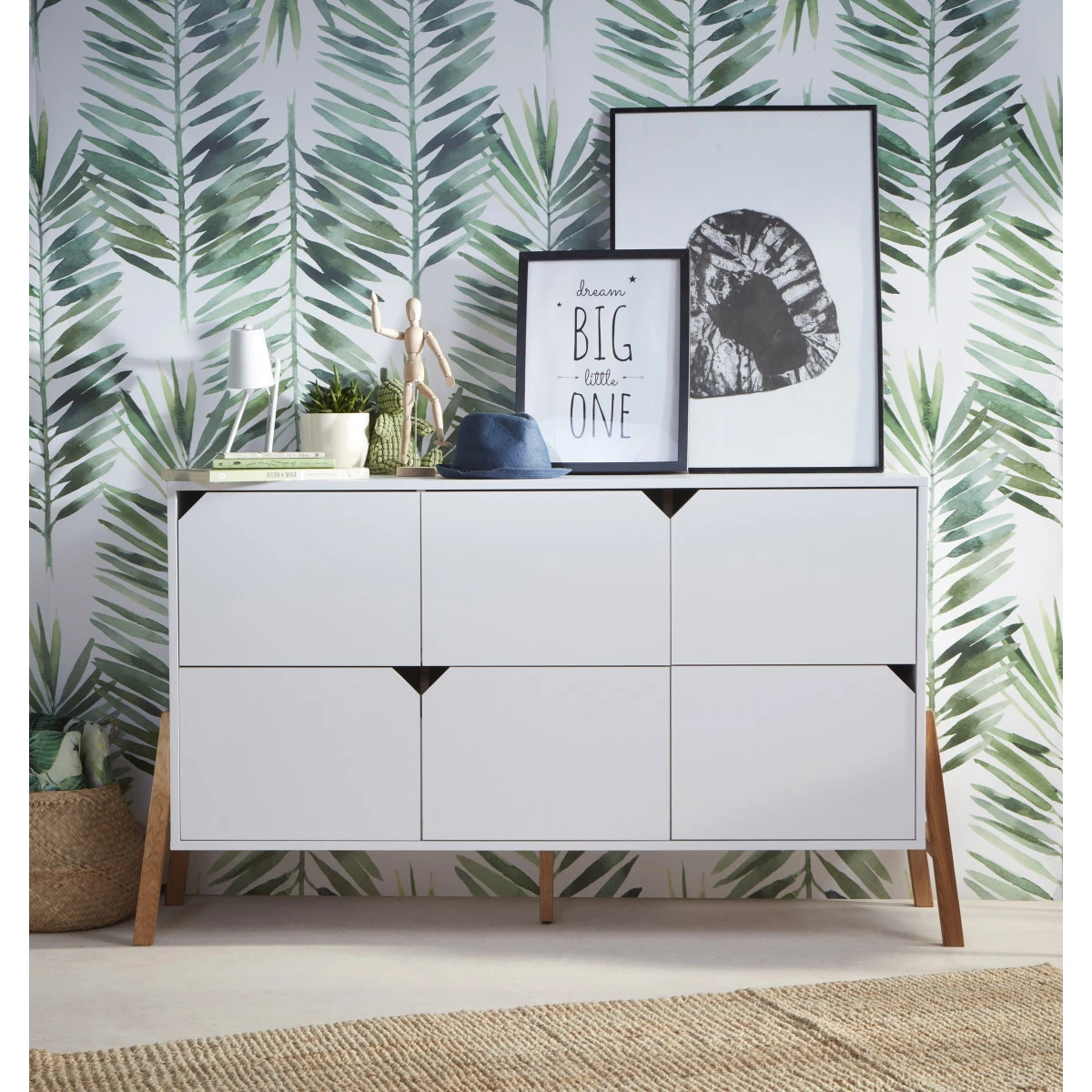 Bellamy Lotta Snow Babykamer: Ledikant/Juniorbed en Commode met 6 lades Bellamy Lotta Snow Babykamer: Ledikant/Juniorbed En Commode Met 6 Lades -babybenodigdheden bellamy lotta snow commode met 6 lades lobiko6s 4 1