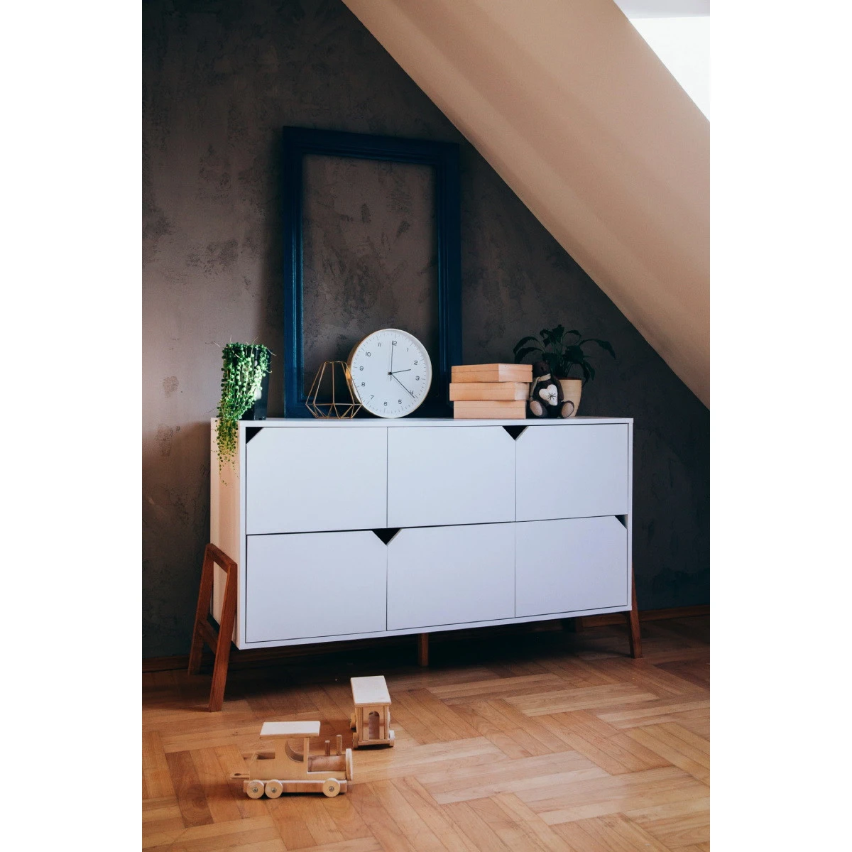 Bellamy Lotta Snow Commode met 6 Lades LOBIKO6S Bellamy Lotta Snow Commode Met 6 Lades LOBIKO6S -babybenodigdheden bellamy lotta snow commode met 6 lades lobiko6s 5