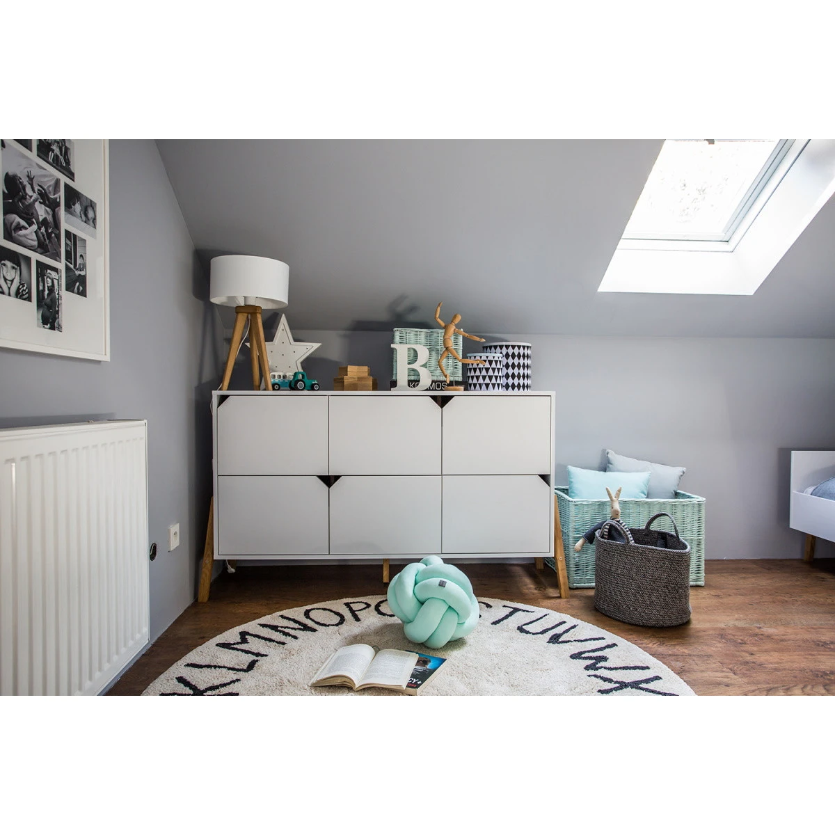 Bellamy Lotta Snow Commode met 6 Lades LOBIKO6S Bellamy Lotta Snow Commode Met 6 Lades LOBIKO6S -babybenodigdheden bellamy lotta snow commode met 6 lades lobiko6s 6