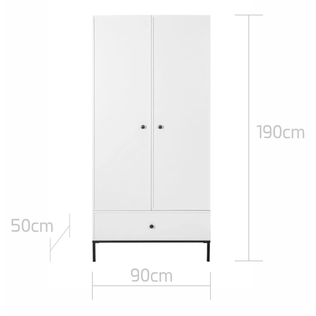 Bellamy Lumi White Babykamer: Ledikant/Juniorbed, Commode en 2-Deurskast Bellamy Lumi White Babykamer: Ledikant/Juniorbed, Commode En 2-Deurskast -babybenodigdheden bellamy lumi white 2 deurskast lubisz2d 4 1