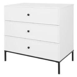 Bellamy Lumi White Babykamer: Ledikant/Juniorbed, Commode En 2-Deurskast 10 Bellamy Lumi White Babykamer: Ledikant/Juniorbed, Commode En 2-Deurskast -babybenodigdheden bellamy lumi white commode lubikomo 2 2