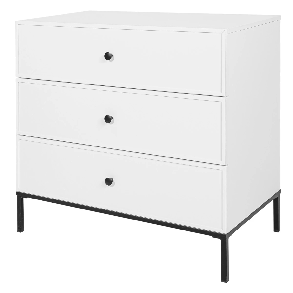 Bellamy Lumi White Babykamer: Ledikant/Juniorbed, Commode en 2-Deurskast Bellamy Lumi White Babykamer: Ledikant/Juniorbed, Commode En 2-Deurskast -babybenodigdheden bellamy lumi white commode lubikomo 2 2