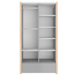 Bellamy Pinette 2-Deurskast PIBSSZ2D 4 Bellamy Pinette 2-Deurskast PIBSSZ2D -babybenodigdheden bellamy pinette 2 deurskast pibssz2d 3