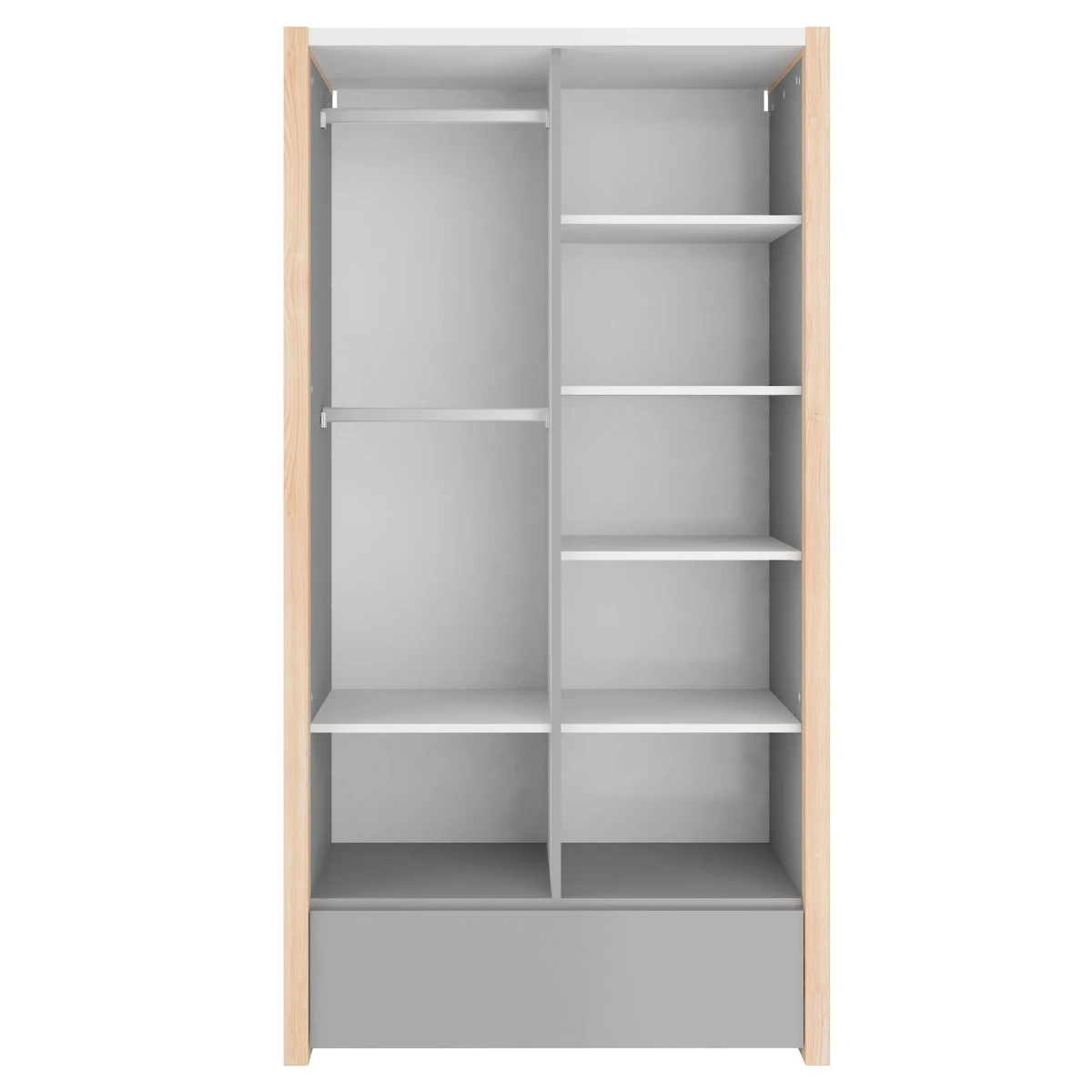 Bellamy Pinette Babykamer: Ledikant/Juniorbed, Commode en 2-Deurskast Bellamy Pinette Babykamer: Ledikant/Juniorbed, Commode En 2-Deurskast -babybenodigdheden bellamy pinette 2 deurskast pibssz2d 3 1