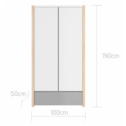 Bellamy Pinette Babykamer: Ledikant/Juniorbed, Commode En 2-Deurskast 17 Bellamy Pinette Babykamer: Ledikant/Juniorbed, Commode En 2-Deurskast -babybenodigdheden bellamy pinette 2 deurskast pibssz2d 4 1