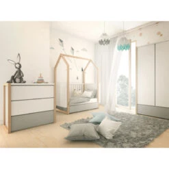 Bellamy Pinette Babykamer: Ledikant/Juniorbed, Commode En 2-Deurskast 18 Bellamy Pinette Babykamer: Ledikant/Juniorbed, Commode En 2-Deurskast -babybenodigdheden bellamy pinette babykamer 08 1