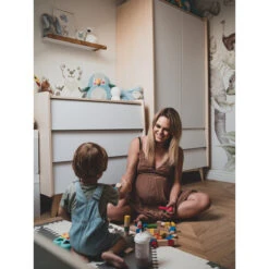 Bellamy So Sixty Babykamer: Ledikant/Juniorbed En Commode -babybenodigdheden bellamy so sixty babykamer 05 1