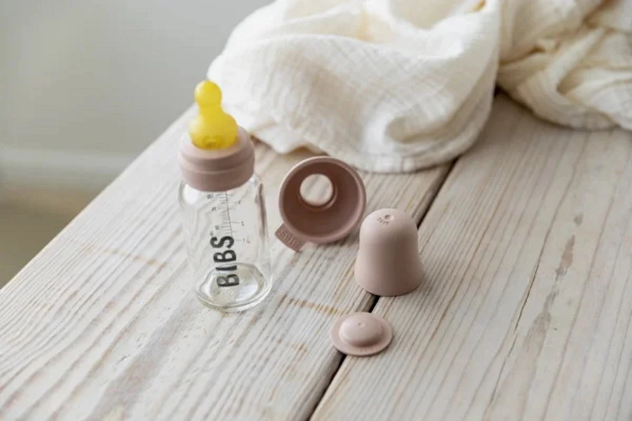 Bibs Blush 225 ml Glazen Fles 5014244 Bibs Blush 225 Ml Glazen Fles 5014244 -babybenodigdheden bibs glazen flessen set 1 1