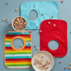 Bieco Regenboog 6 Stuks Slabber Set 38000123 -babybenodigdheden bieco regenboog 6 stuks slabber set 38000123 4