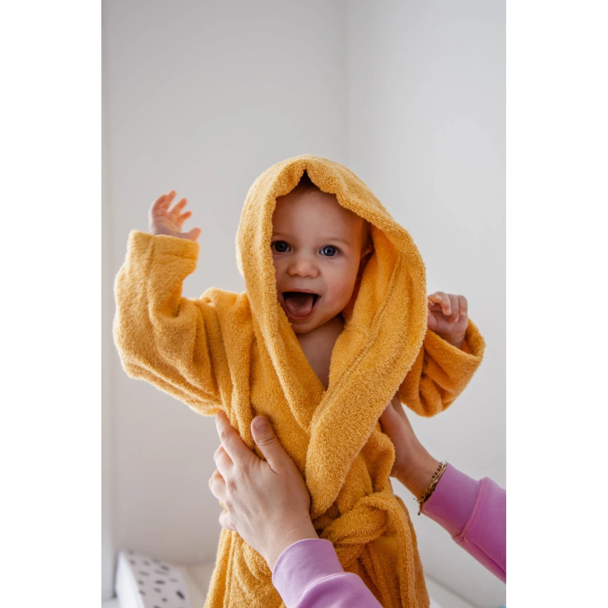 Blush & Blossom Leopard Lenny 0-1jr Badstof Badjas TR-BB4201 Blush & Blossom Leopard Lenny 0-1jr Badstof Badjas TR-BB4201 -babybenodigdheden blush blossom leopard lenny 0 1jr badstof badjas tr bb4201 02