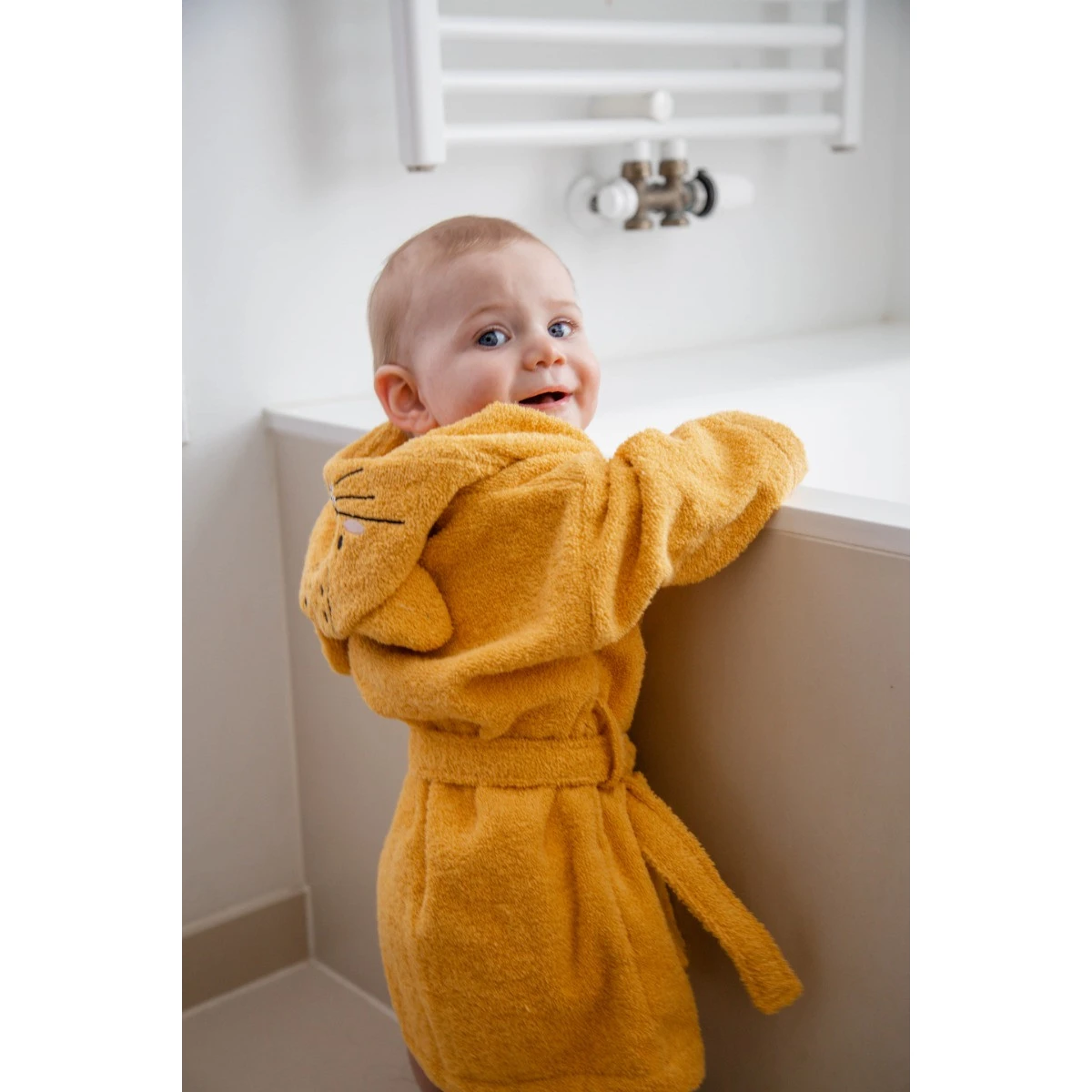 Blush & Blossom Leopard Lenny 0-1jr Badstof Badjas TR-BB4201 Blush & Blossom Leopard Lenny 0-1jr Badstof Badjas TR-BB4201 -babybenodigdheden blush blossom leopard lenny 0 1jr badstof badjas tr bb4201 07