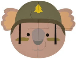 Bo Jungle B-Animal Aap Beer Koala 3 Stuks Puzzel B950010 -babybenodigdheden bo jungle b animal aap beer koala 3 stuks puzzel b950010 6