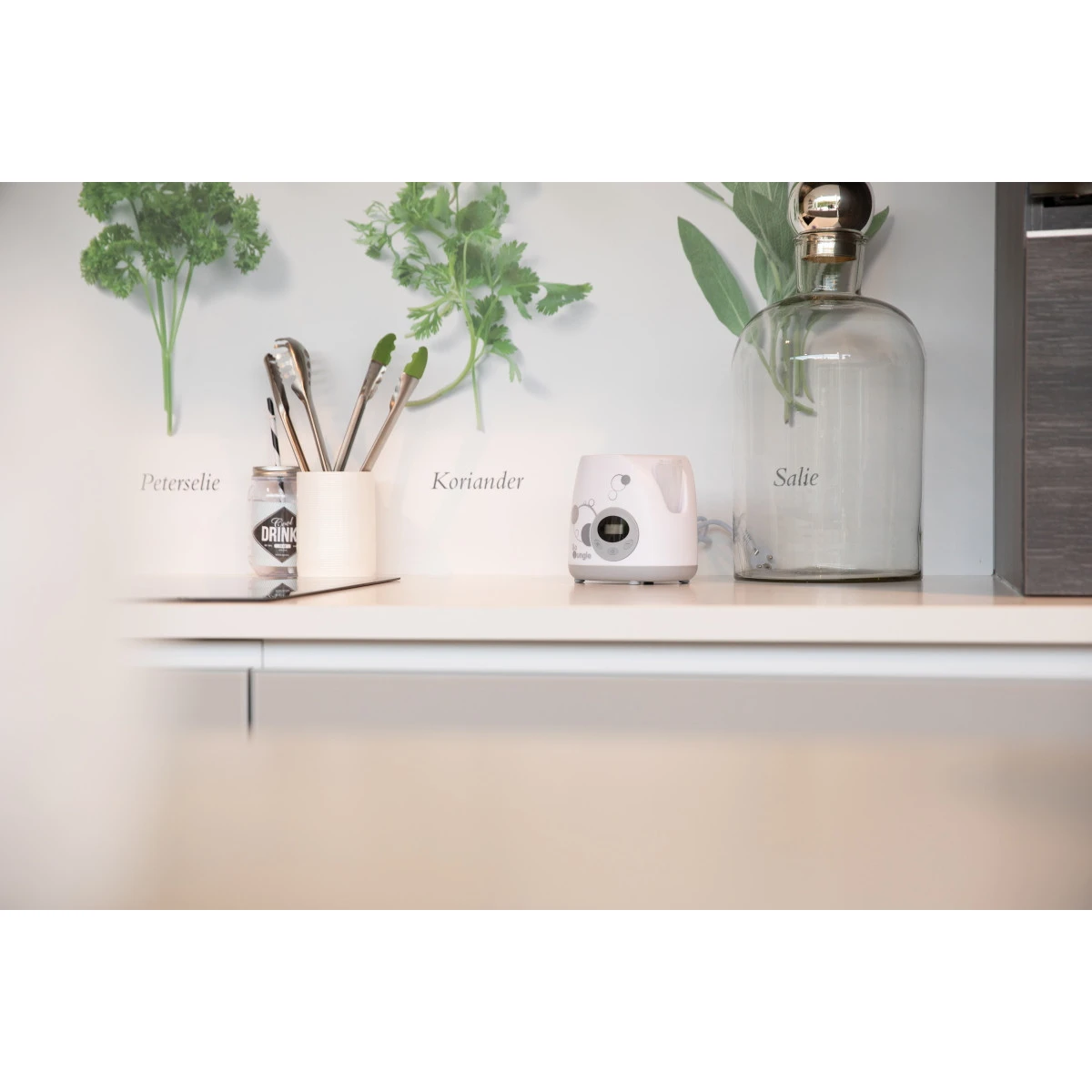 Bo Jungle B-Bottle Warmer Superfast Digital Car & Home Wit/Grijs Flessenwarmer B510200 -babybenodigdheden bo jungle b bottle warmer superfast digital car home grijs flessenwarmer b510200 7