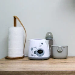 Bo Jungle B-Bottle Warmer Superfast Digital Home Wit/Grijs Flessenwarmer B510100 -babybenodigdheden bo jungle b bottle warmer superfast grijs flessenwarmer b510100 5