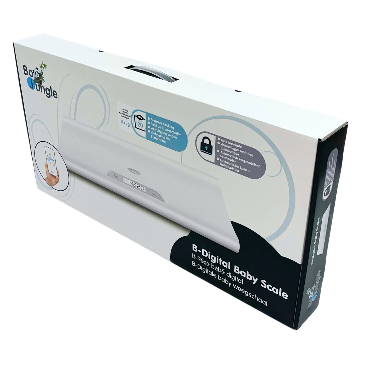 Bo Jungle B-Digital Digitale Weegschaal B400800 Bo Jungle B-Digital Digitale Weegschaal B400800 -babybenodigdheden bo jungle b digital digitale weegschaal b400800 2