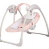 Bo Jungle B-Portable Swing Dolphy Roze/Grijs Babyschommel B700640 -babybenodigdheden bo jungle b dolphy roze grijs babyswing b700640 .1
