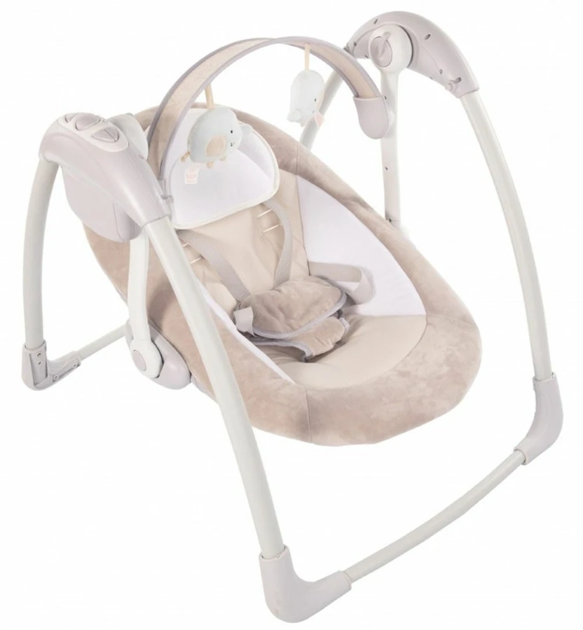 Bo Jungle B-Portable Swing Dolphy Taupe Babyschommel B700610 Bo Jungle B-Portable Swing Dolphy Taupe Babyschommel B700610 -babybenodigdheden bo jungle b portable swing dolphy taupe babyschommel b700610 1