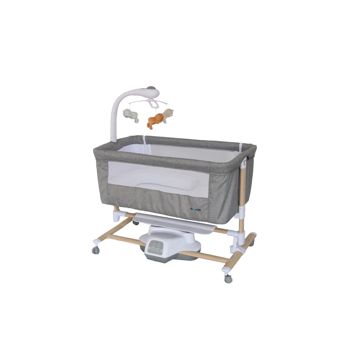 Bo Jungle B-Pure White Automatische Wieg B725000 Bo Jungle B-Pure White Automatische Wieg B725000 -babybenodigdheden bo jungle b pure white automatische wieg b725000 3
