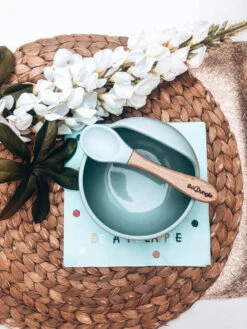 Bo Jungle B-Suction Bowl Blauw Kommetje Met Lepel B500610 -babybenodigdheden bo jungle b suction bowl blauw kommetje met lepel b500610 11