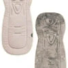 Bo Jungle B-Stroller Liner Taupe Universeel Buggy Inlegkussen B300910 -babybenodigdheden bo jungle b stroller liner taupe b300910 4