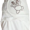 Bo Jungle Baby Wrap White Large Wikkeldeken B170410 -babybenodigdheden bo jungle baby wrap white large wikkeldeken b170410