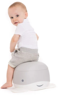 Bo Jungle Walvis Grijs Baby Potje B410410 -babybenodigdheden bo jungle walvis grijs baby potje b410410 11