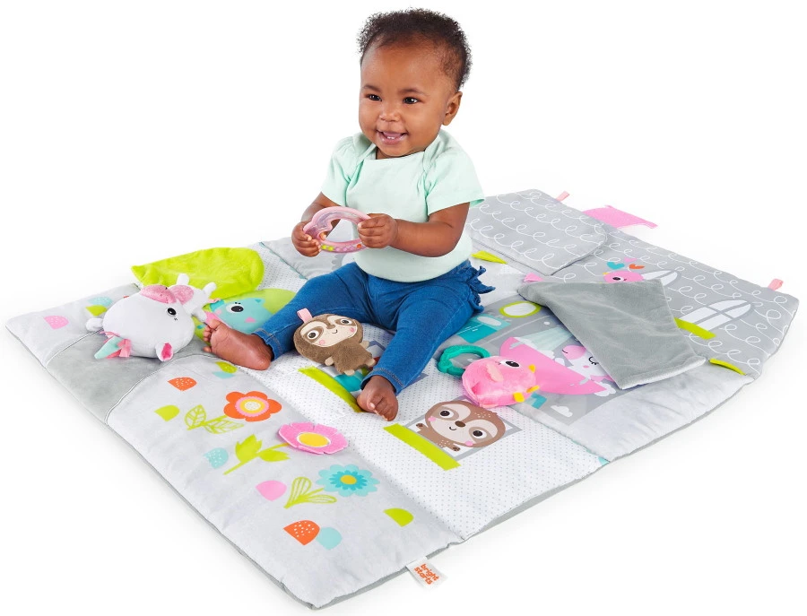 Bright Starts Floor Of Fun Activity Gym Speelkleed En Poppenhuis K11747 -babybenodigdheden bright starts floor of fun activity gym speelkleed en poppenhuis k11747 1
