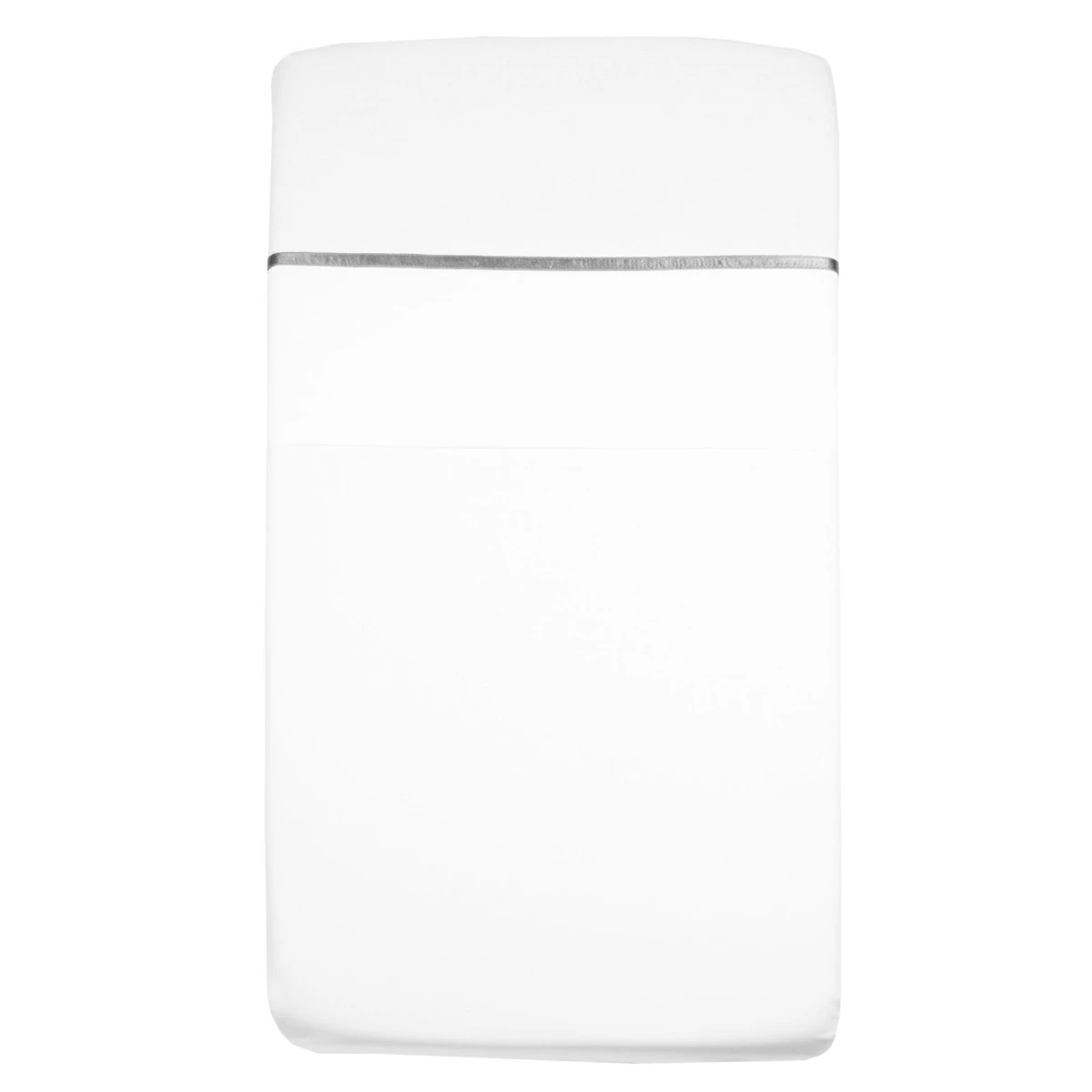 Briljant Bias Tape Zilvergrijs 100x150 cm Ledikantlaken 87R Briljant Bias Tape Zilvergrijs 100x150 Cm Ledikantlaken 87R -babybenodigdheden