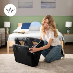 Kinderkraft Cami Black 3-in-1 Campingbed KLCAMI00BLK0000 8 Kinderkraft Cami Black 3-in-1 Campingbed KLCAMI00BLK0000 -babybenodigdheden cami sfeer 1 1