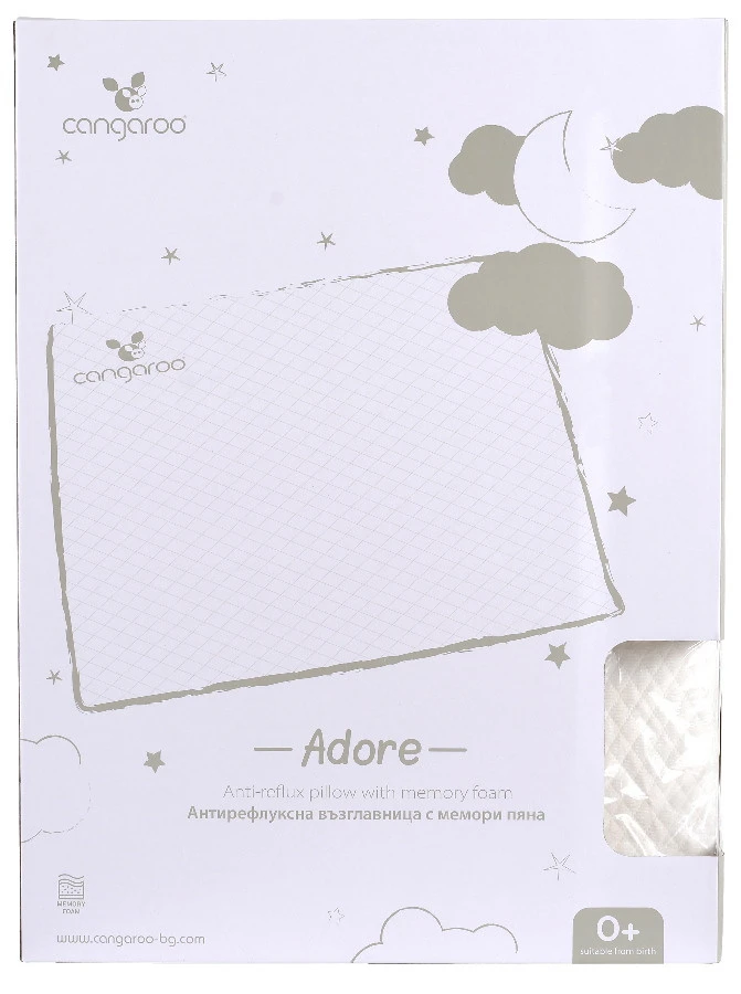 Cangaroo Adore Anti-reflux Hellend Vlak Kussen Cangaroo Adore Anti-reflux Hellend Vlak Kussen -babybenodigdheden cangaroo adore anti