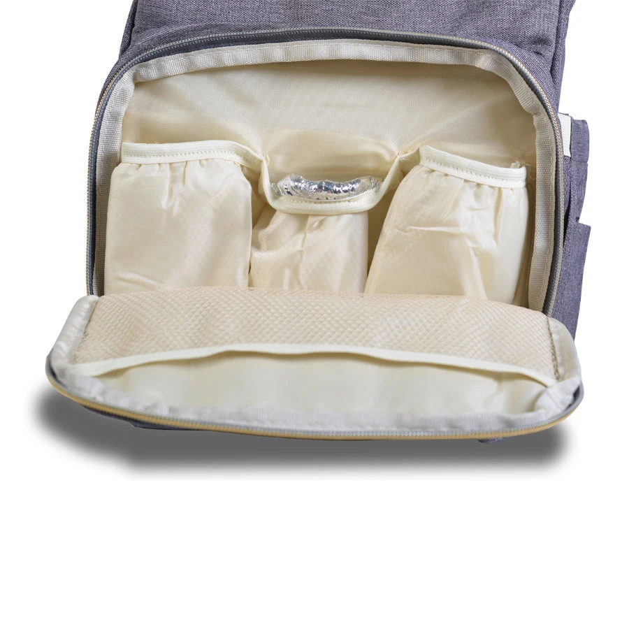 Cangaroo Amelia Grijs Rugzak/Luiertas Cangaroo Amelia Grijs Rugzak/Luiertas -babybenodigdheden cangaroo amelia grijs rugzak luiertas 5