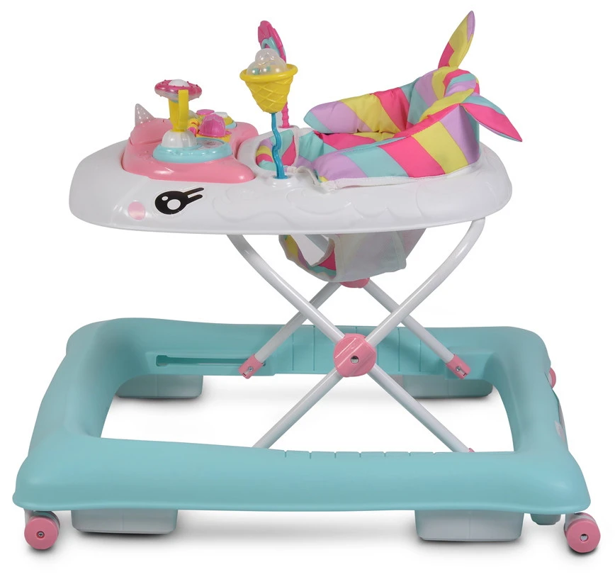 Cangaroo Baby Walker Unicorn Blue Loopstoel 4033 Cangaroo Baby Walker Unicorn Blue Loopstoel 4033 -babybenodigdheden cangaroo baby walker unicorn blue loopstoel 4033 4