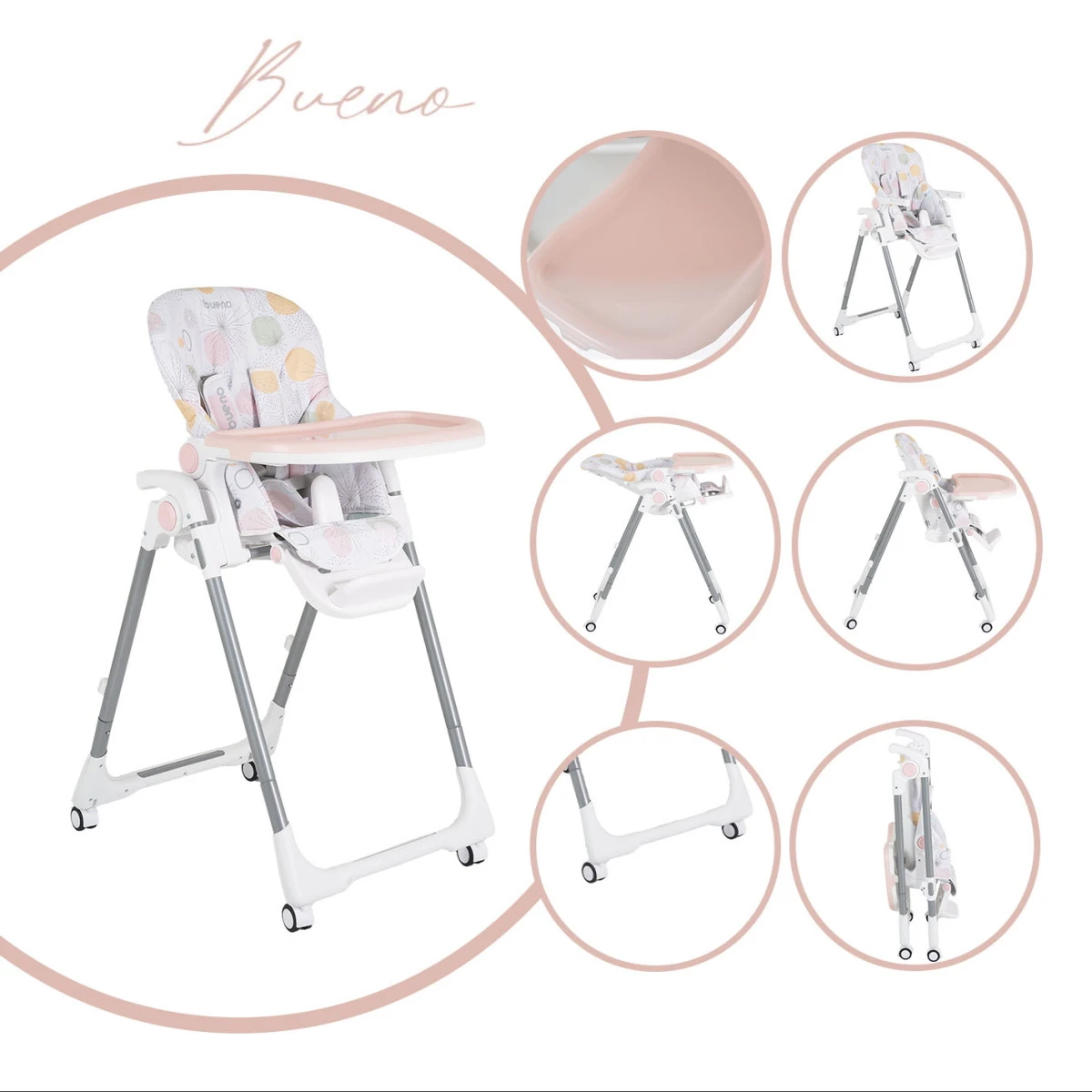 Cangaroo Bueno Roze Kinderstoel 109978 Cangaroo Bueno Roze Kinderstoel 109978 -babybenodigdheden cangaroo bueno roze kinderstoel 109978 13