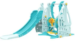 Cangaroo Coco Blue 3-in-1 Glijbaan Speeltoestel 107850