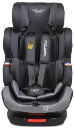 Cangaroo Colonel Black SPS Isofix 0-36 Kg Autostoel 0229 -babybenodigdheden cangaroo colonel light grey 0 36 kg autostoel 0205 11 2